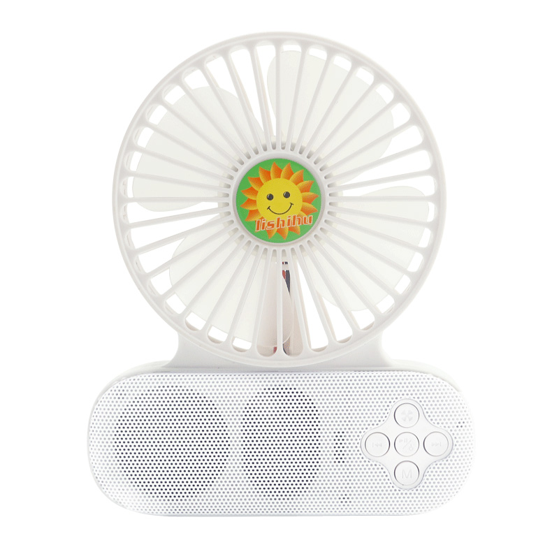 nyári ventilátor mini ventilátor bluetooth hangszóró ventilátor usb / akkumulátor